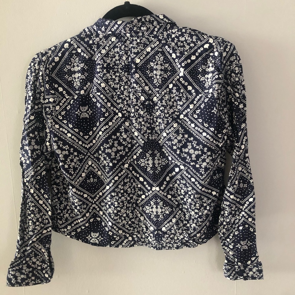 Cropped blouse - Picture 3 of 4